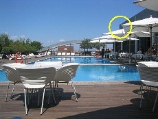 Outdoor WiFi Internet access in pool or patio