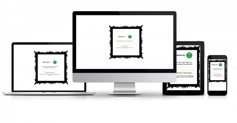 Multilanguage Login Page Template