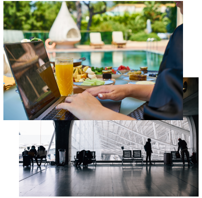 Connection to Internet Wi-Fi for guests